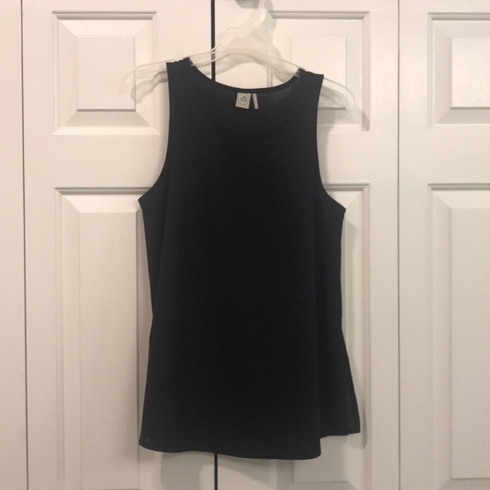 Black summer blouse